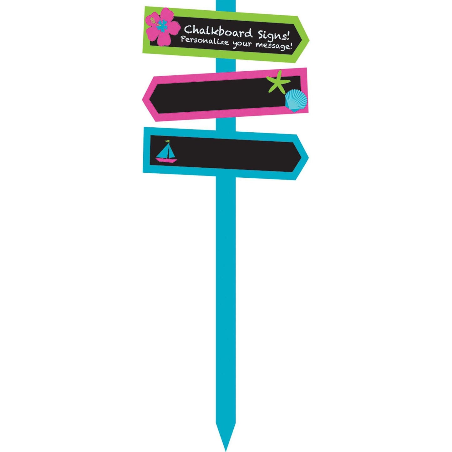 Chalkboard Yard Stake