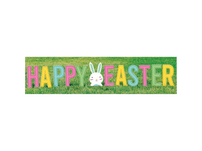 Happy Easter Yard Signs, 13 3/5" - 15 1/2"