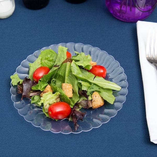 Flairware Clear 7.5In Salad Plates - 18Pk