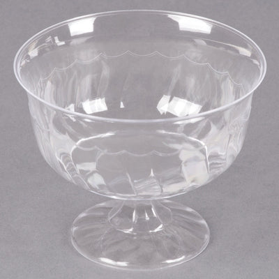 8 oz. 1‑Piece Clear Dessert Cups (10‑Count)