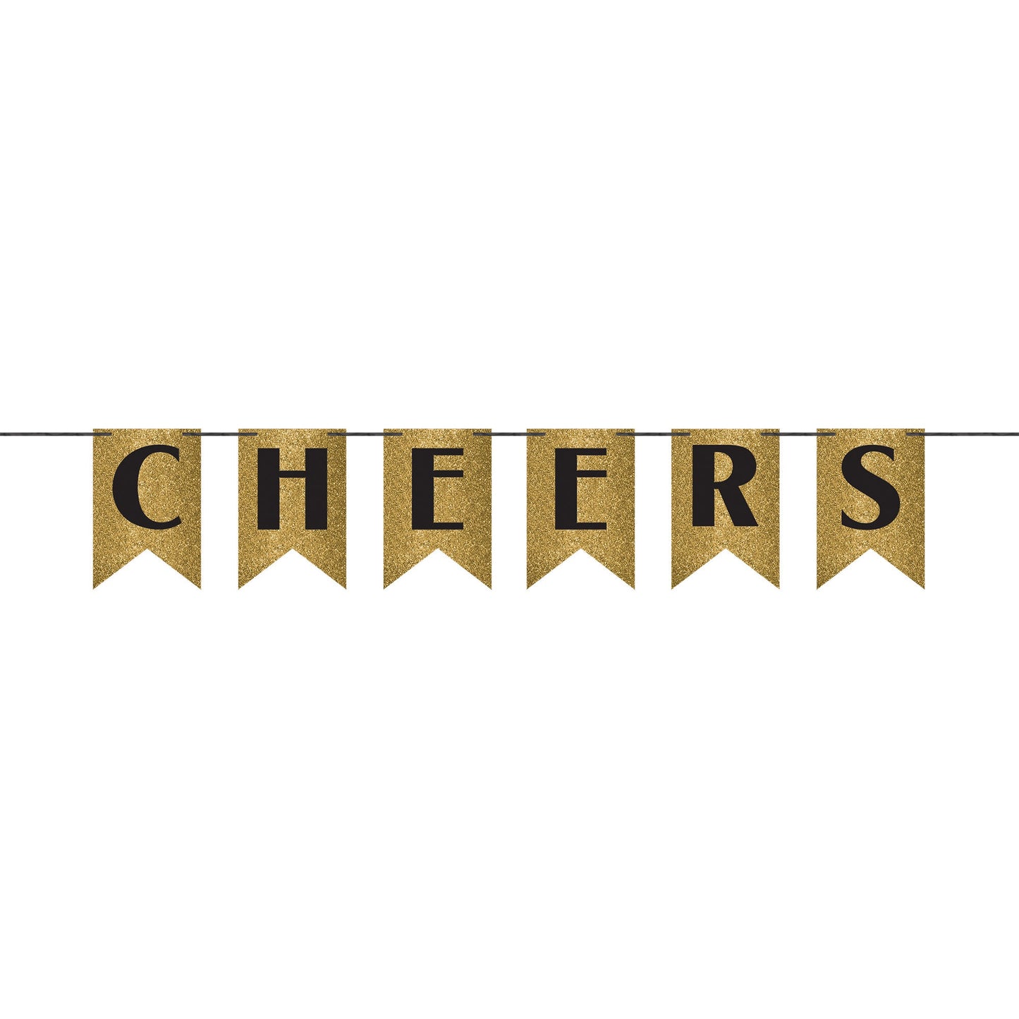 Glitter Banner - Cheers