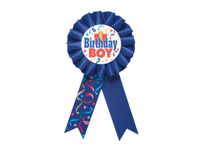 Birthday Boy Award Ribbon, 5 1/2"