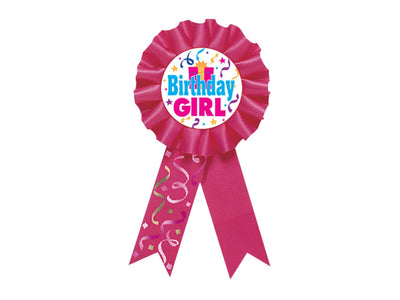 Birthday Girl Award Ribbon, 5 1/2"