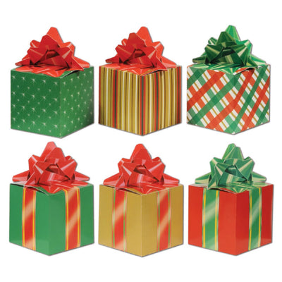 Christmas Favor Boxes - 3Pk