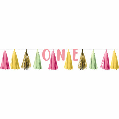 1St Bday Girl Tassel Garland