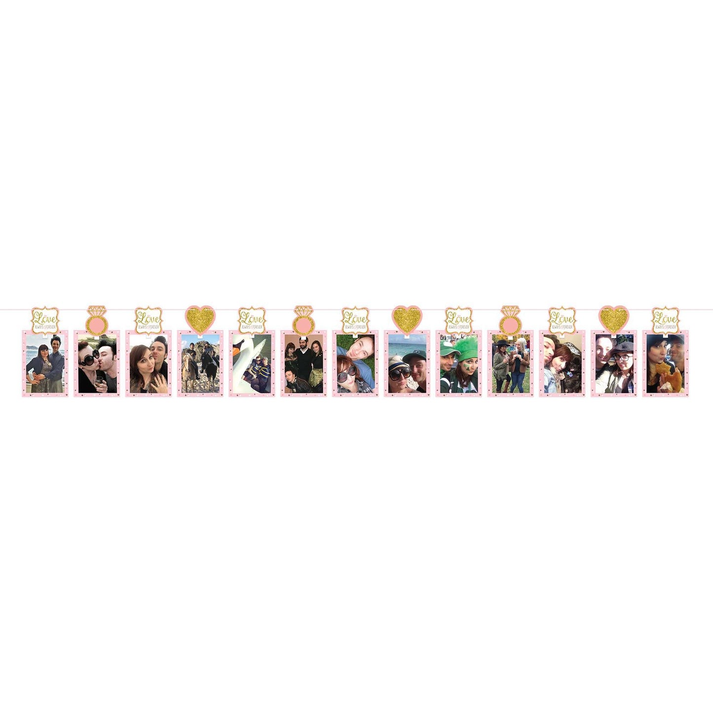Wedding Photo Garland