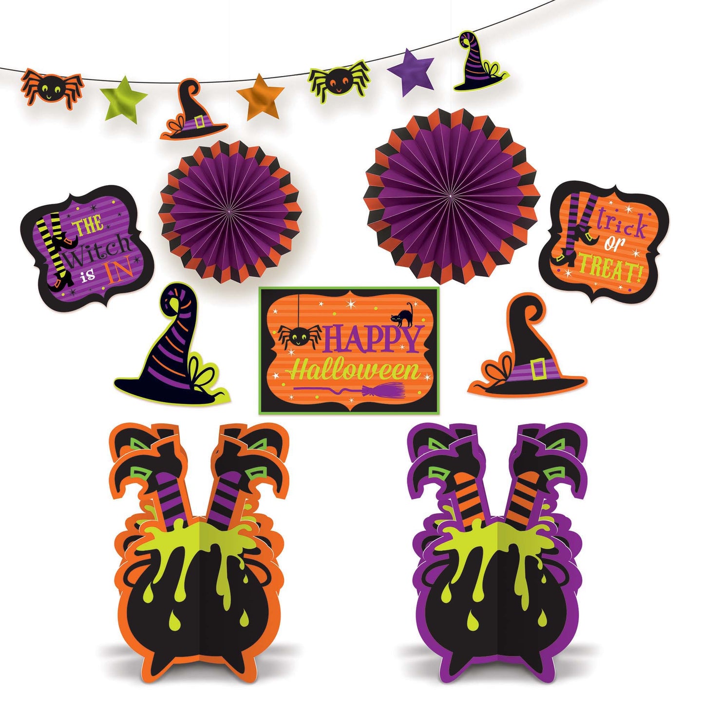 Witch Room Decorating Kit
