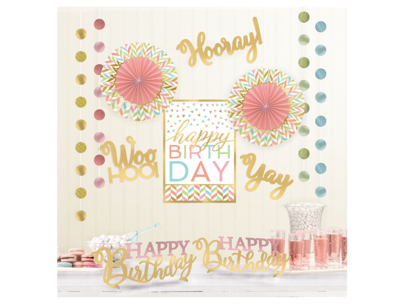 Confetti Fun Room Decorating Kit