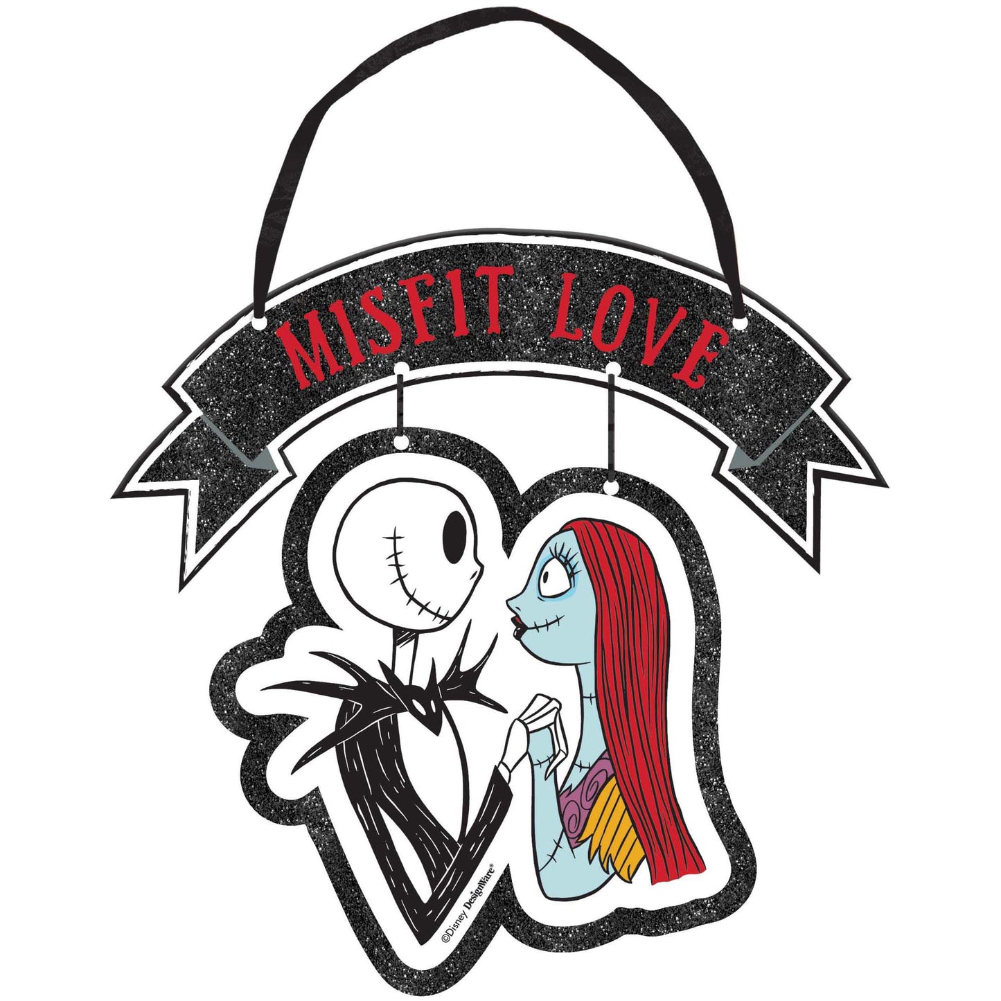 Nightmare Before Christmas Misfit Love Mini Message