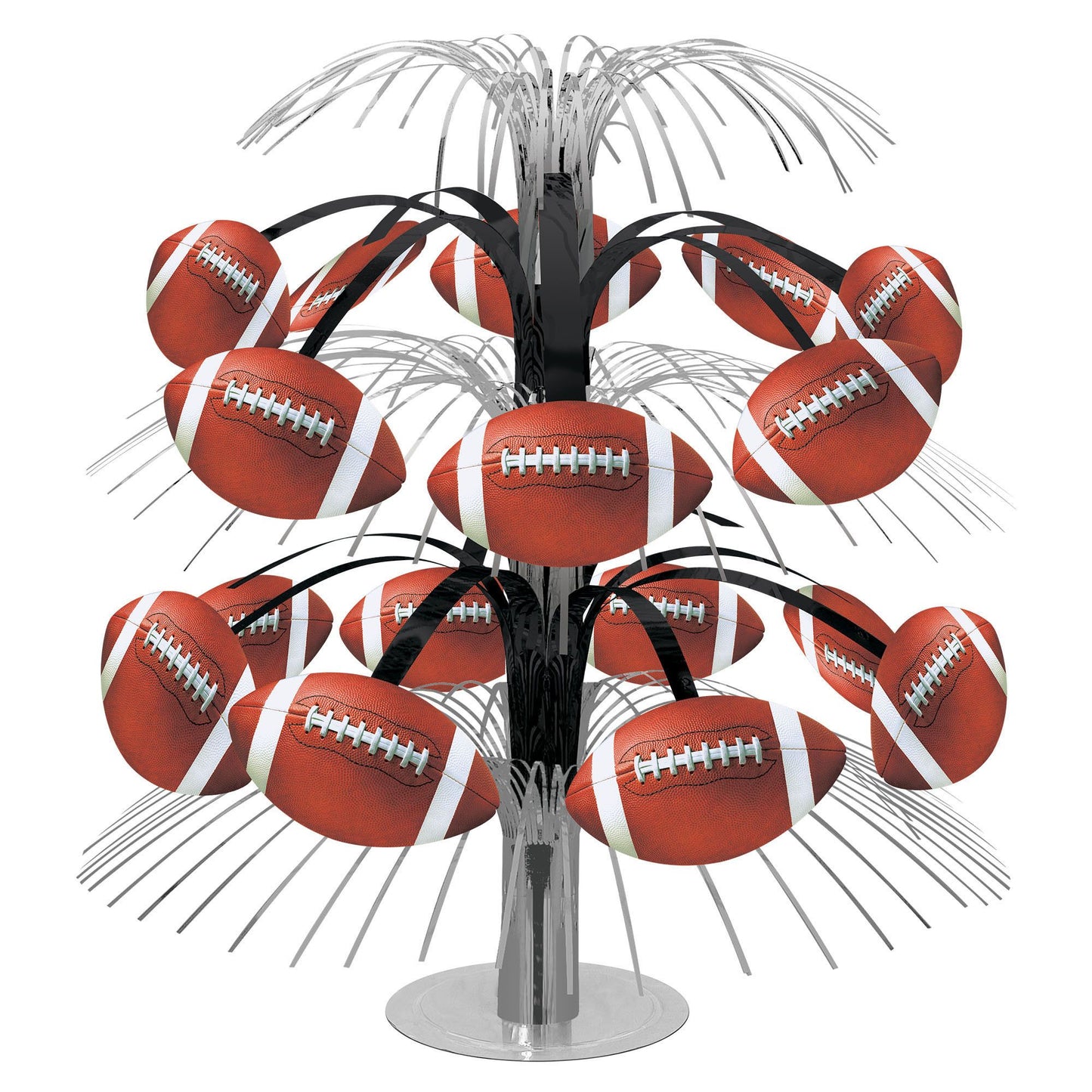 Football Cascade Centerpiece