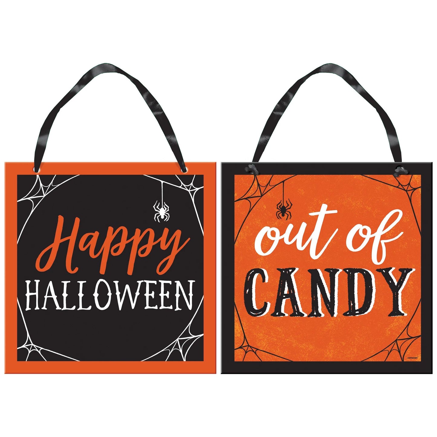 Halloween Candy Reverible Sign
