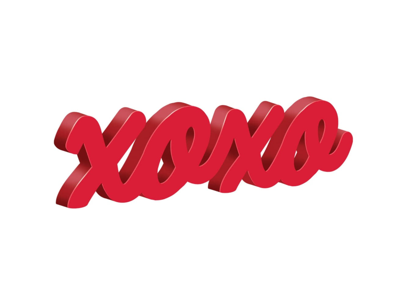 Valentines Xoxo Sign