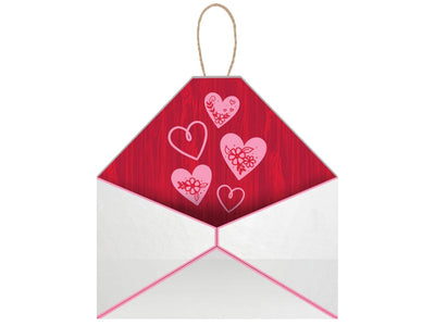 Valentine Envelope Hanging Sign