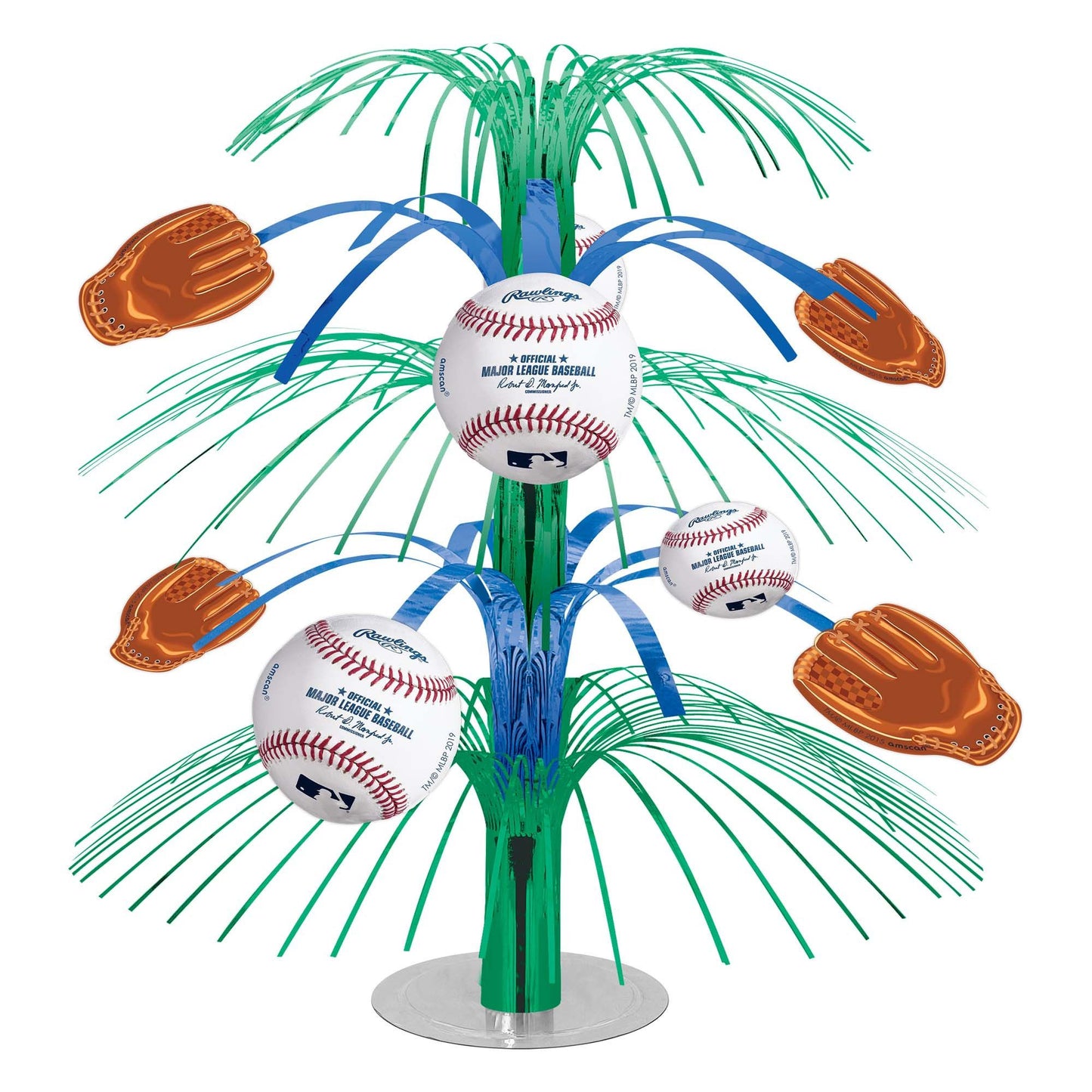 Rawlings Baseball Cascade Centerpiece
