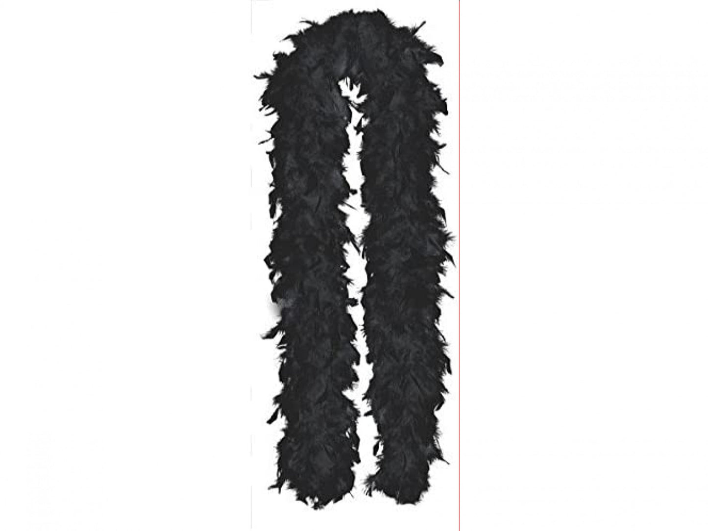 72" Black Boa