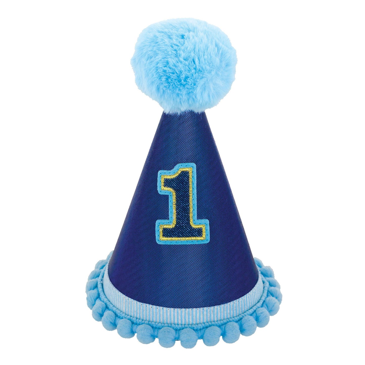 1St Birthday Cone Hat - Boy