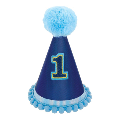 1St Birthday Cone Hat - Boy