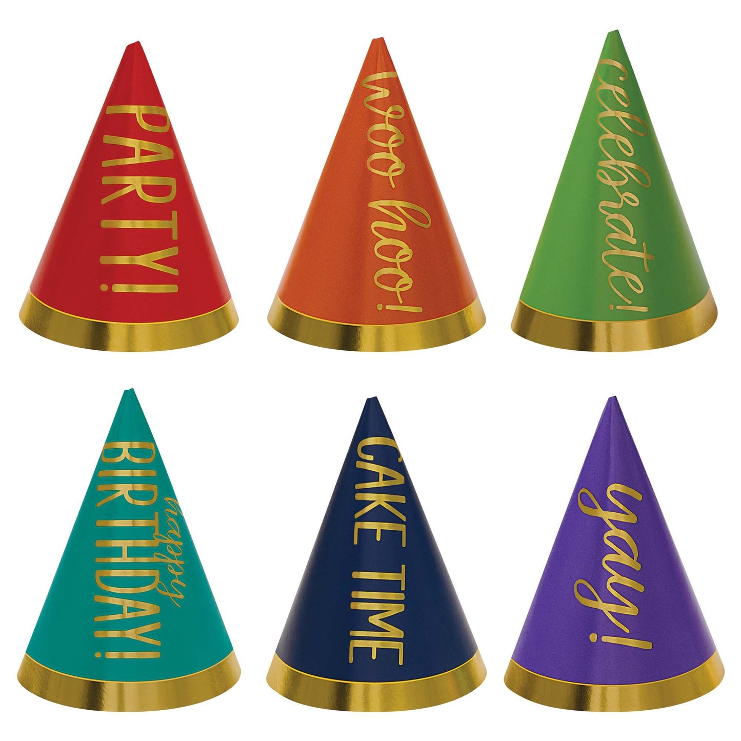 Mini Party Hats - 12Pk