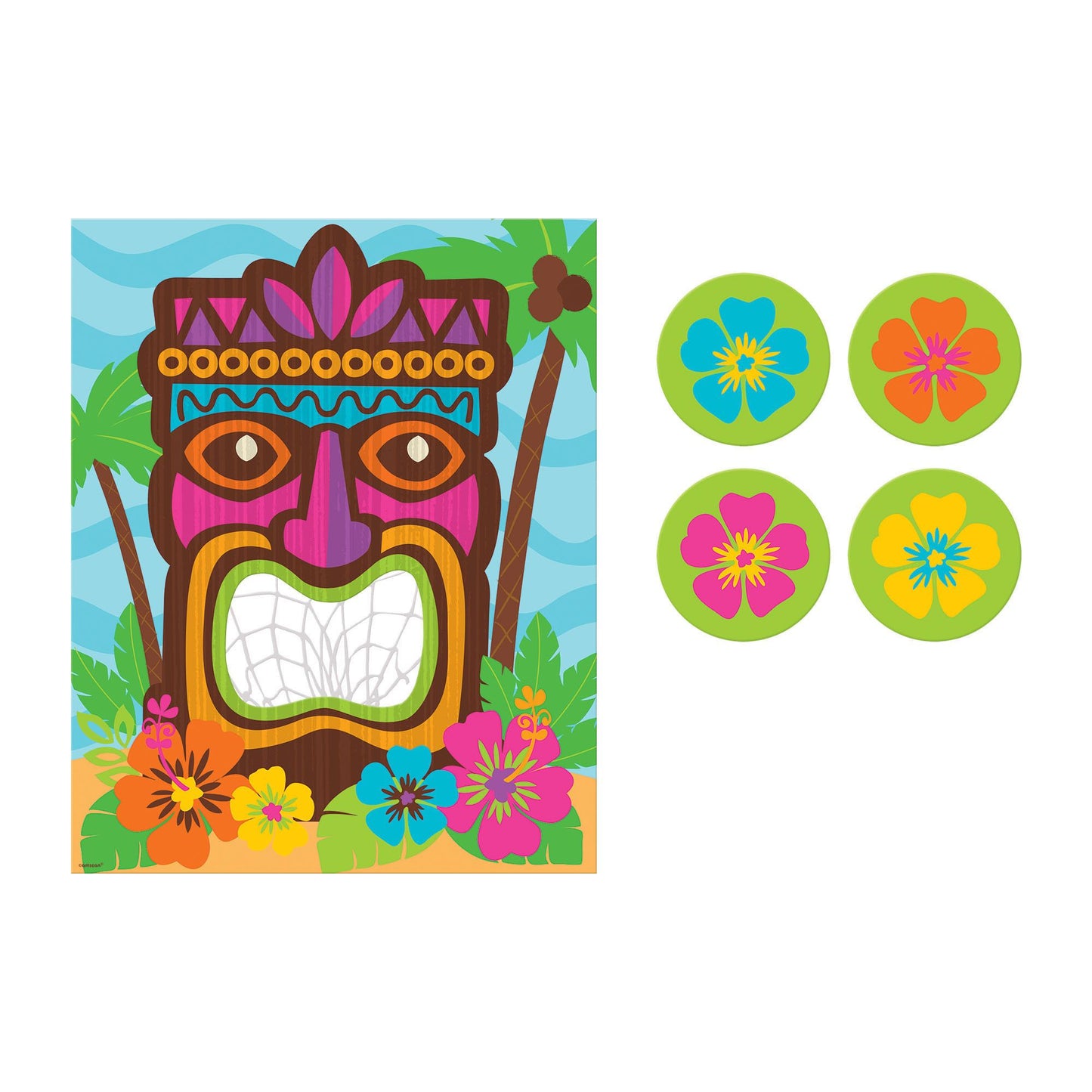 Tiki Disc Toss Game
