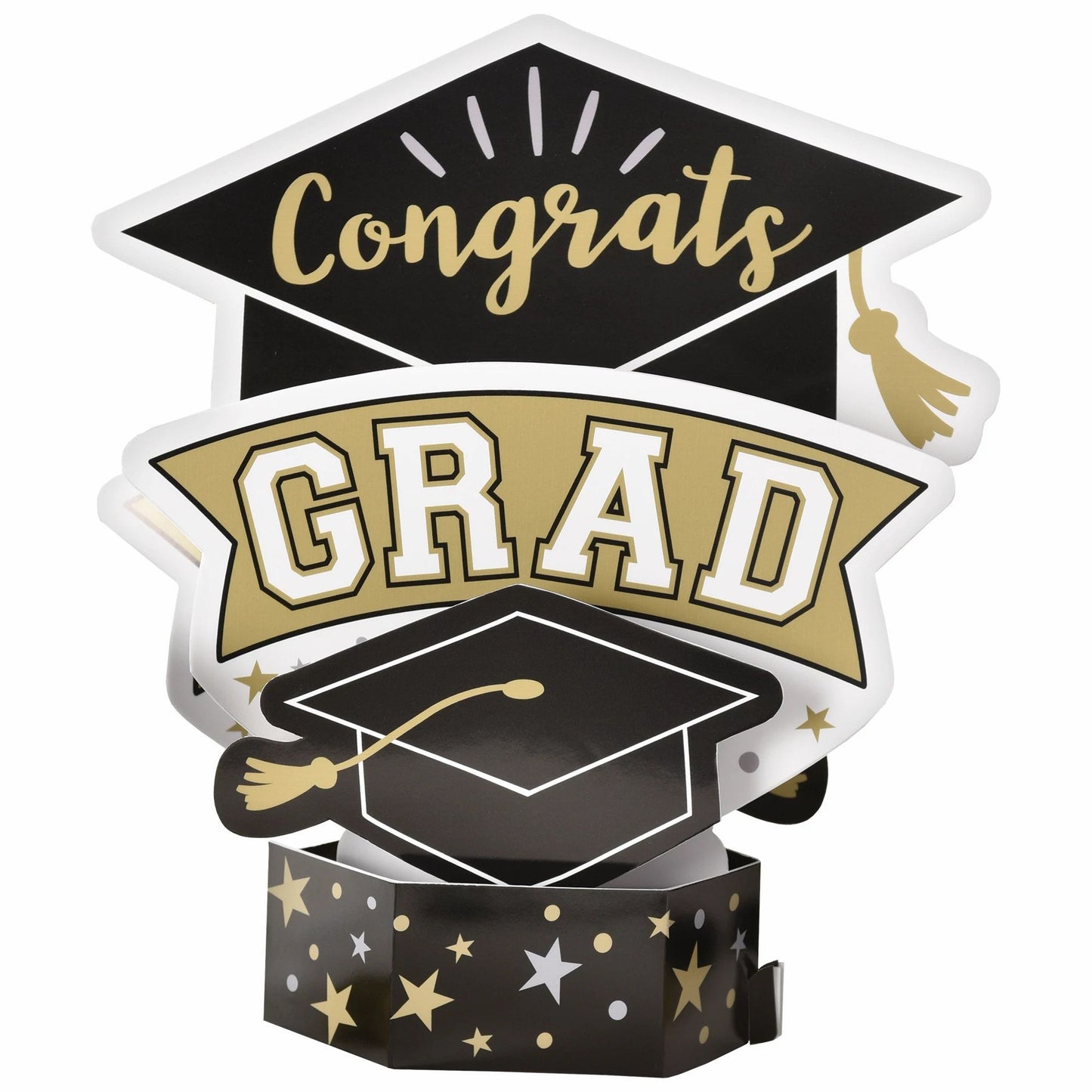 Grad Pop-Up Centerpiece