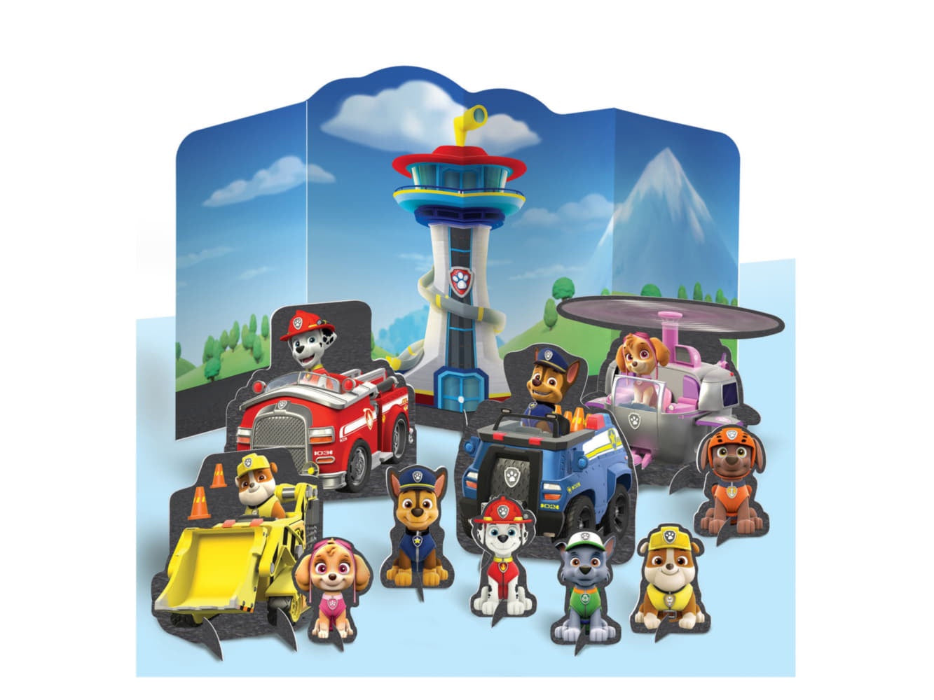 Paw Patrol Table Decorating Kit