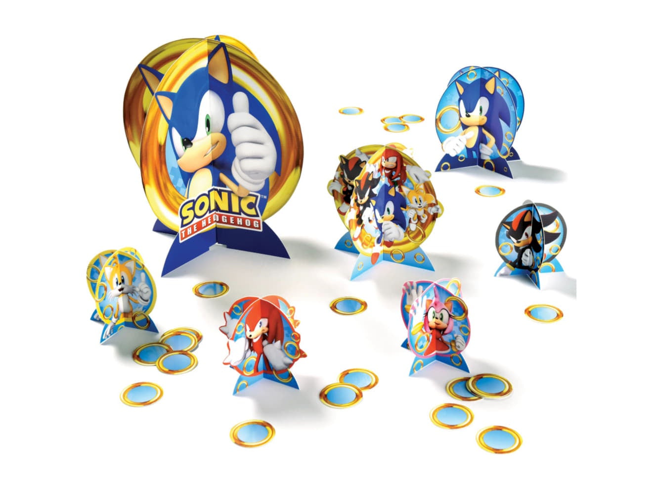 Sonic The Hedgehog Table Decorations