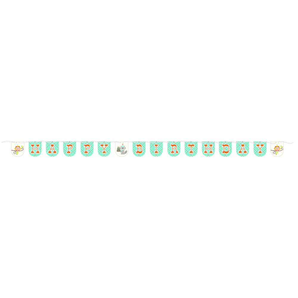 Happi Woodland Boy Ribbon Banner
