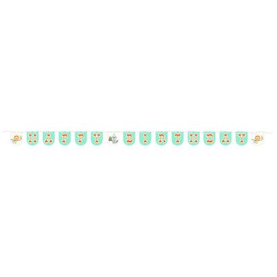Happi Woodland Boy Ribbon Banner
