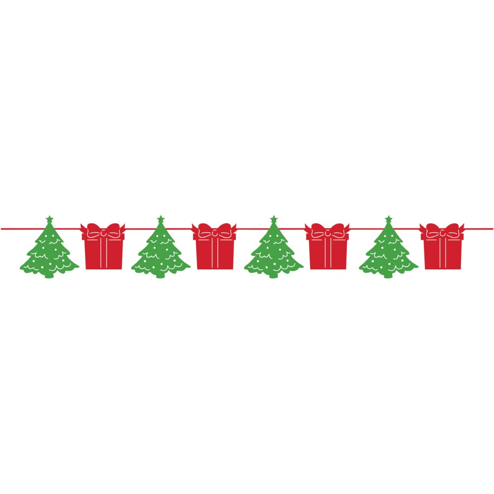 Trees And Presents Banner