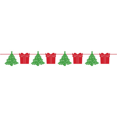 Trees And Presents Banner