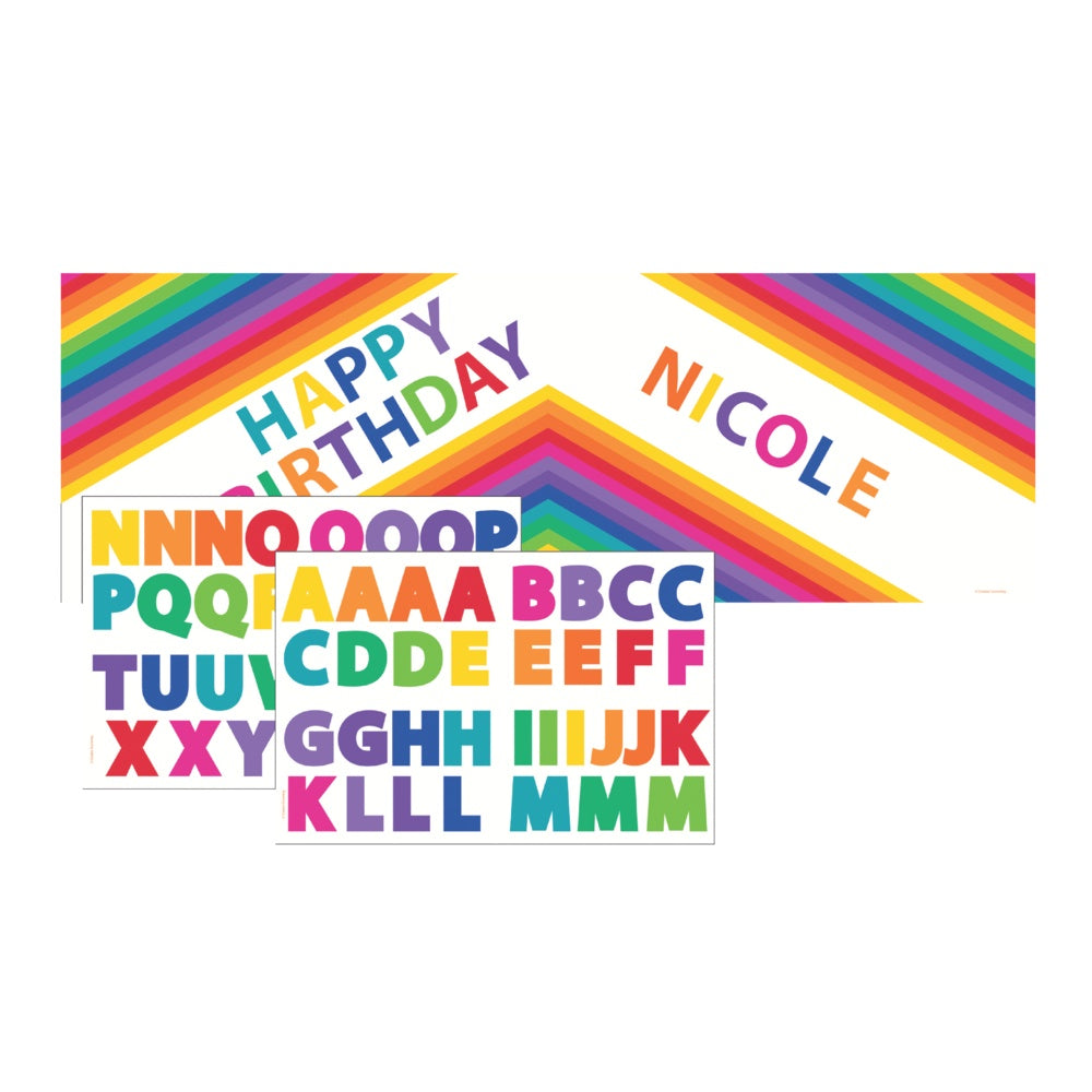 Giant Rainbow Party Banner