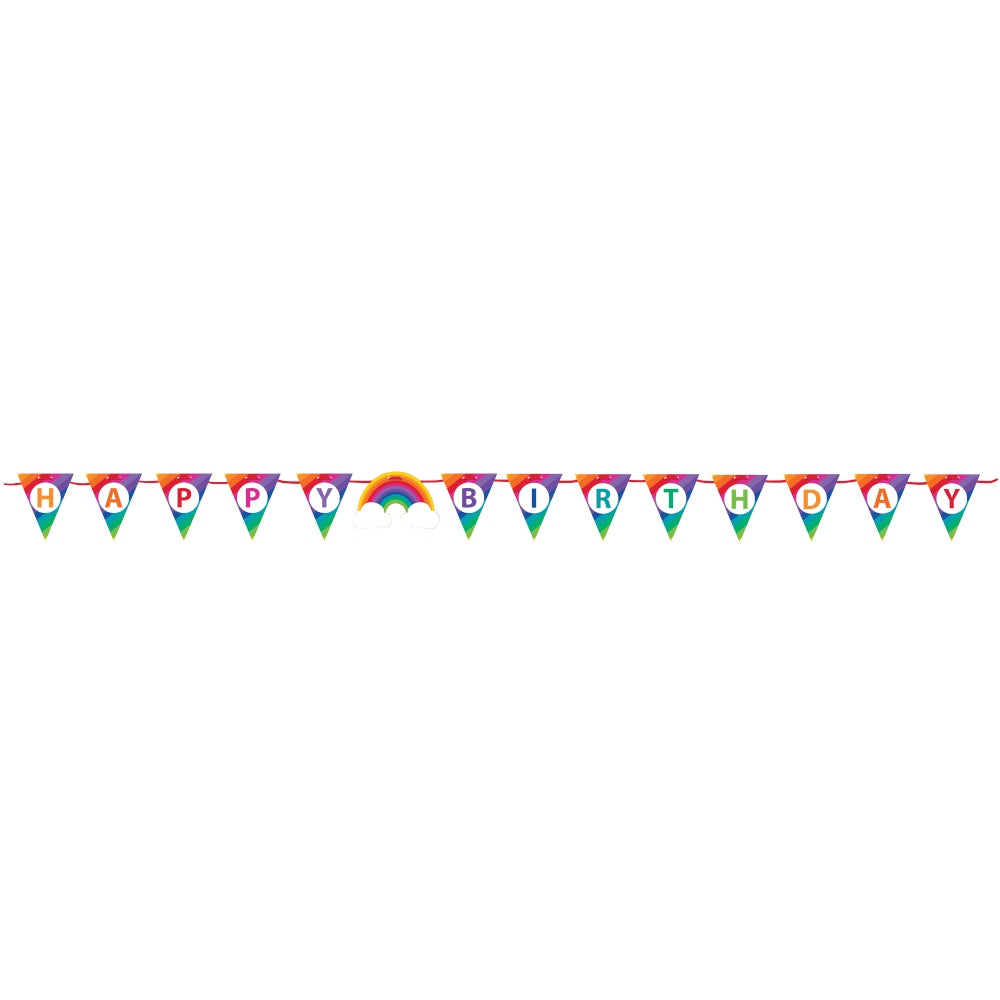 Rainbow Flag Banner/Disc