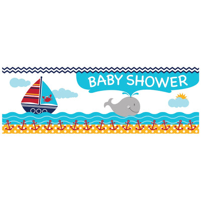 Ahoy Matey Party Banner/Disc