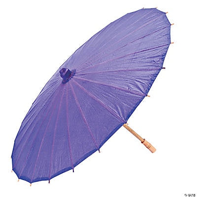 Purple Paper Parasol