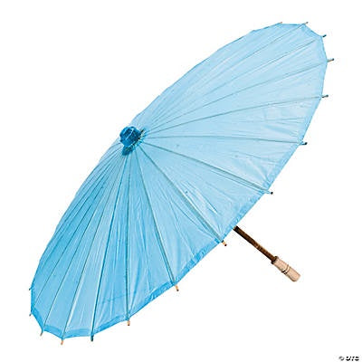 Light Blue Paper Parasol
