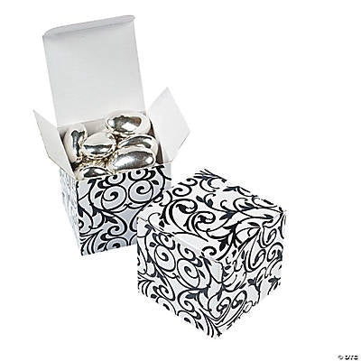 2" Black & White Gift Boxes