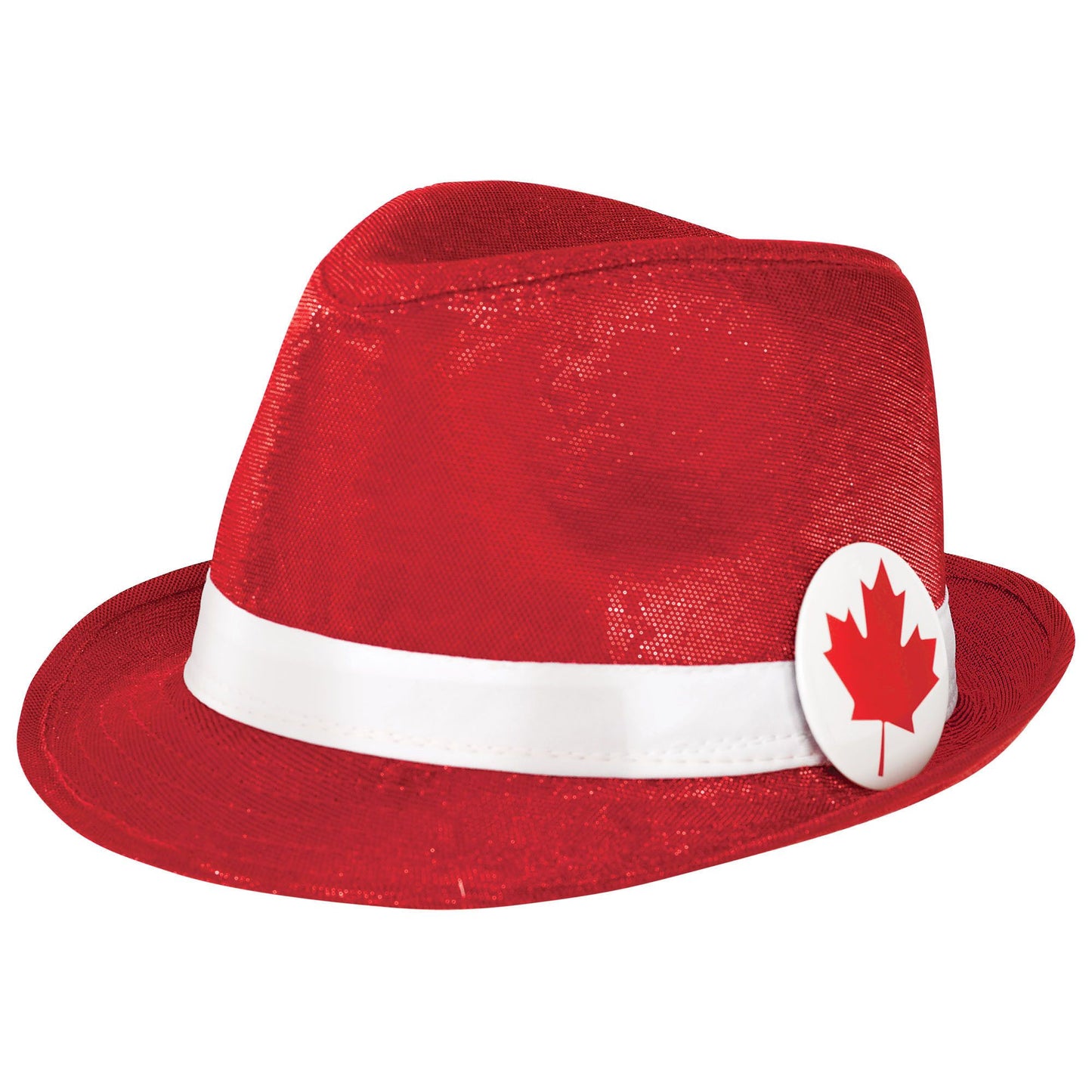 Canada Day Shimmer Hat - Adult