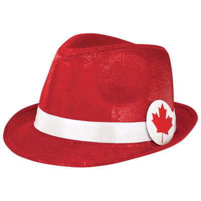 Canada Day Shimmer Hat - Adult