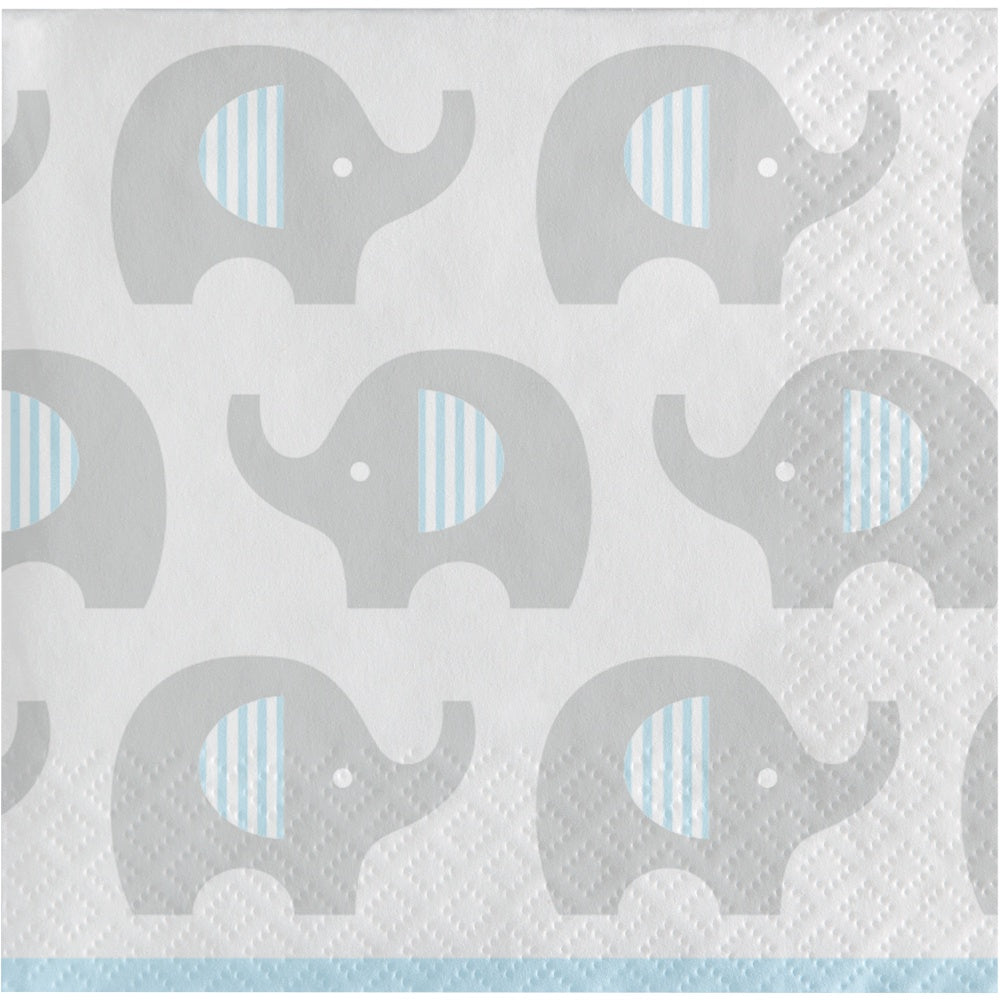 Little Peanut Bev Napkins - Blue