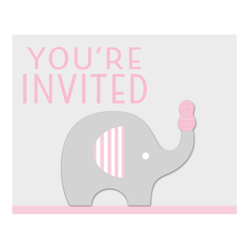 Little Peanut Invites - Pink