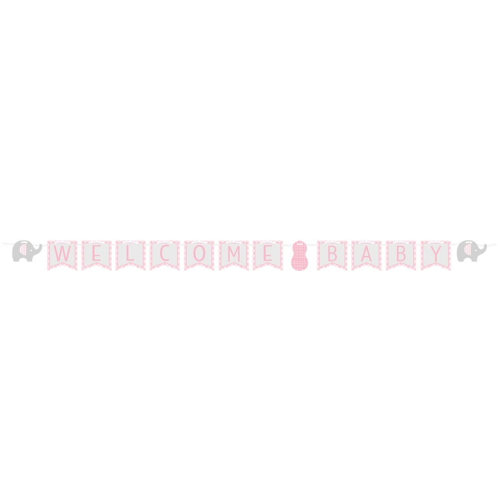 Little Peanut Banner - Pink