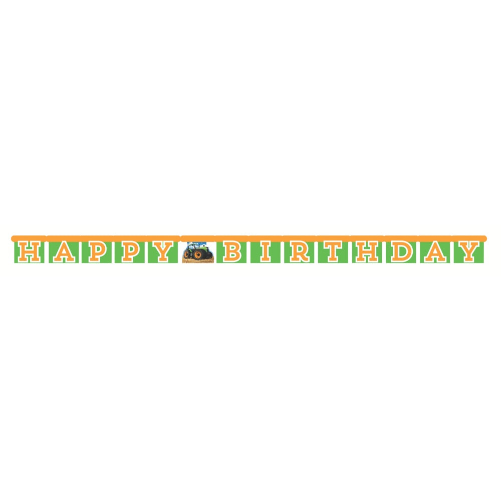 Tractor Time Jointed Banner