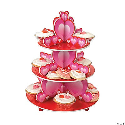 Hearts Foam Cupcake Holder