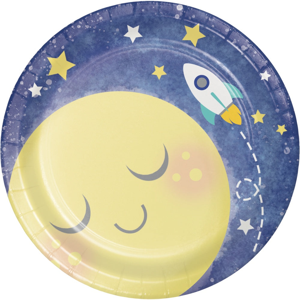 Moon And Back 7In Plates/Disc