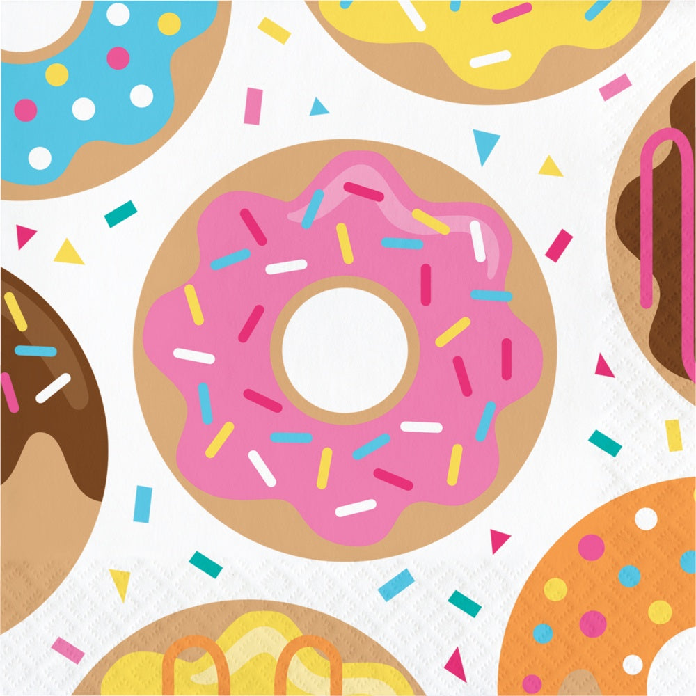 Donut Time Lunch Napkins-16ct