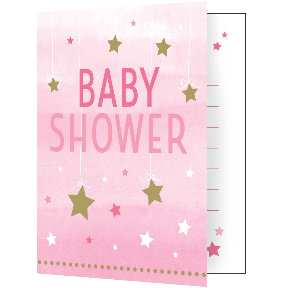 One Little Star Invites - Girl
