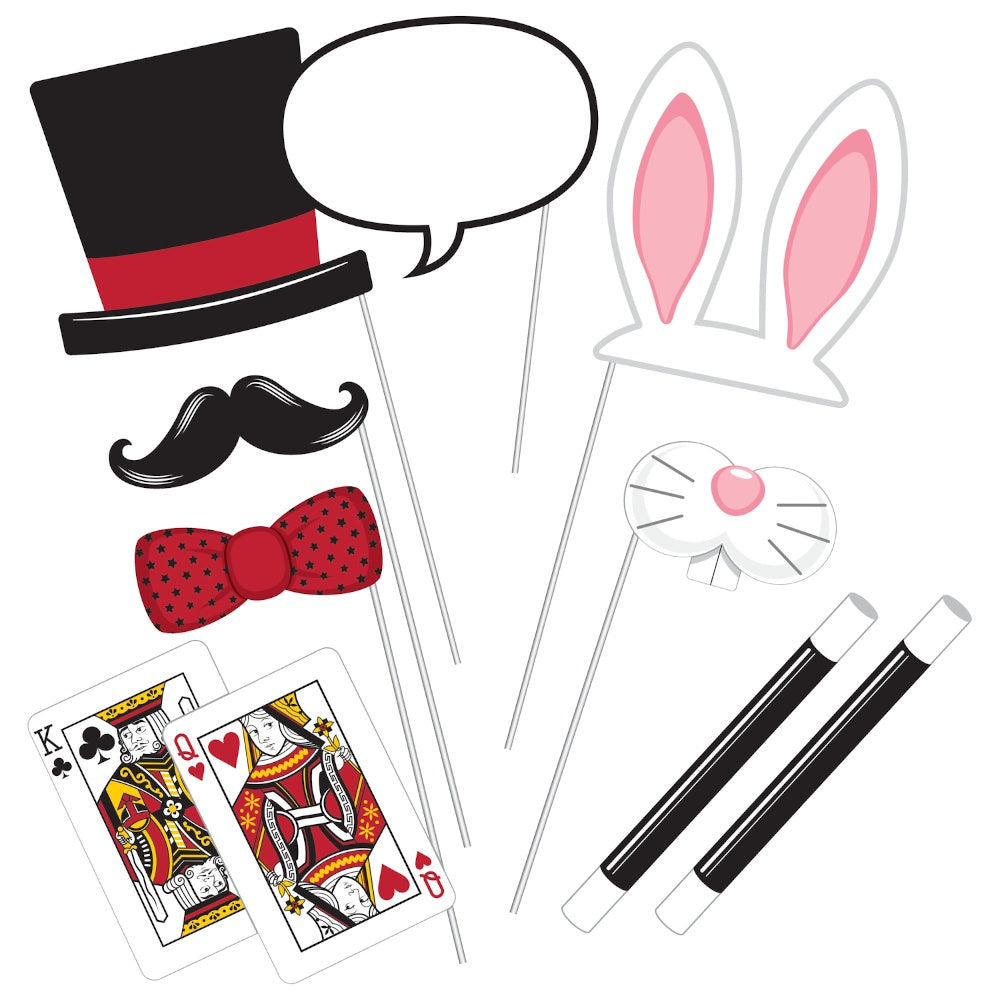 Photo Props 6/10Ct Magic Party