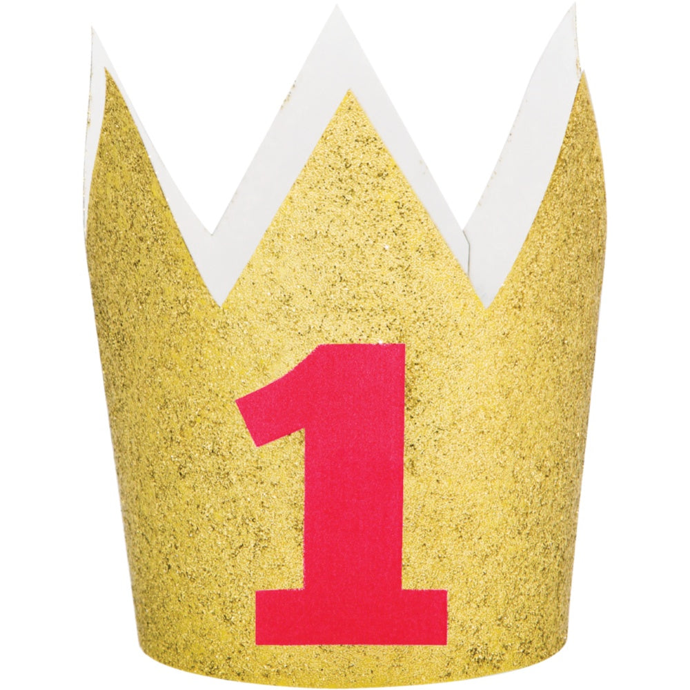 Multicolor Glitter Crown