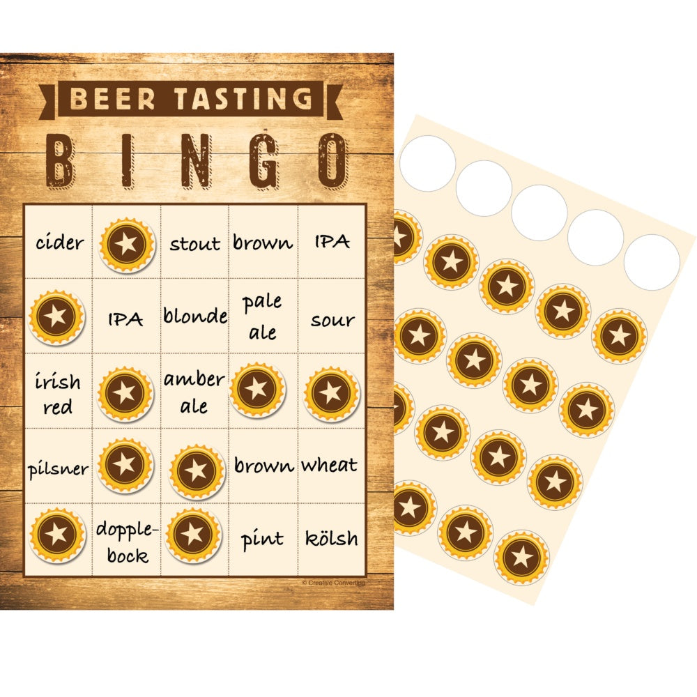 Cheers &amp; Beers Bingo Game Set