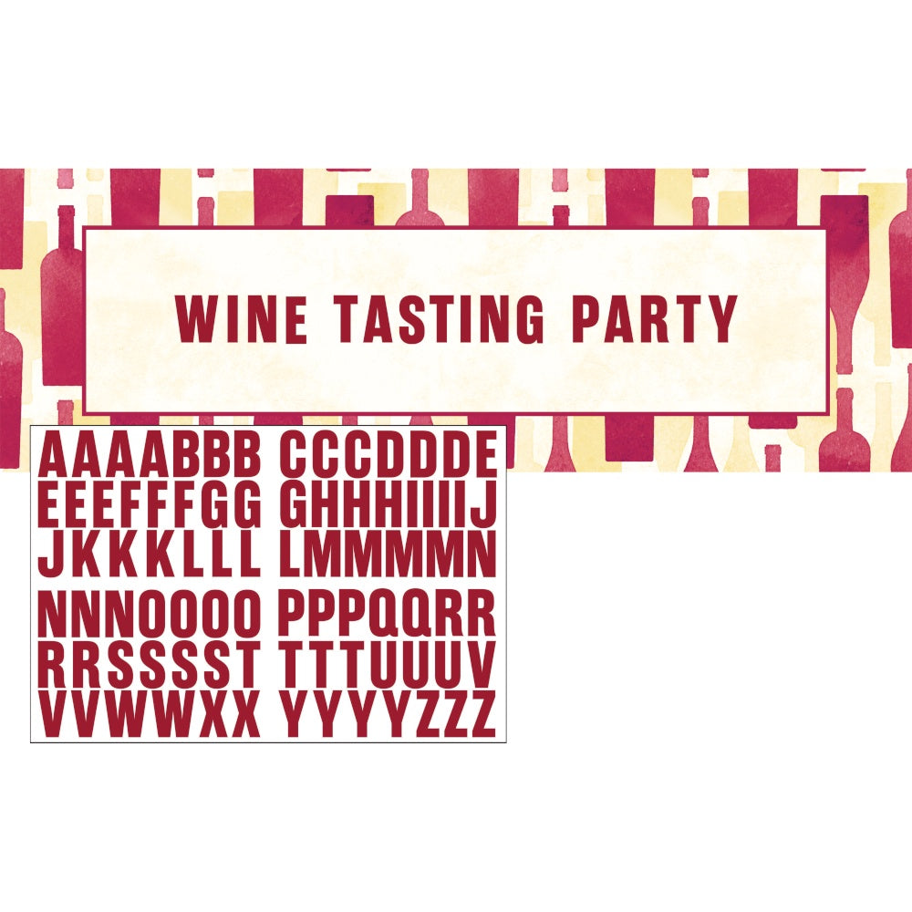 Sip Sip Hooray Party Banner